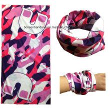 OEM Produce Customized Logo Printed Multifunctional Magic Seamless Tubular Scarf